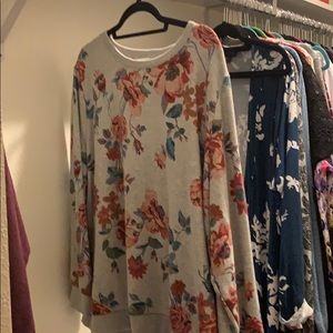 Flower sweatshirt